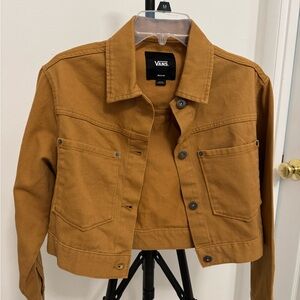 Vans Women's Brown Jean Jacket Fall Jacket